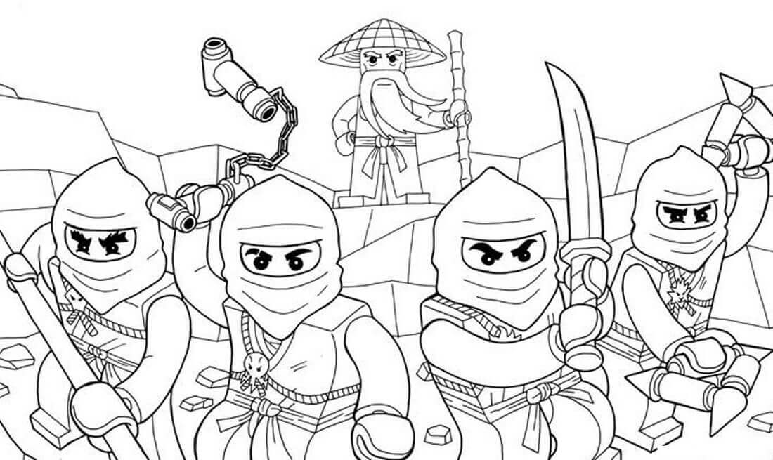 Ninjago Snake Coloring Pages