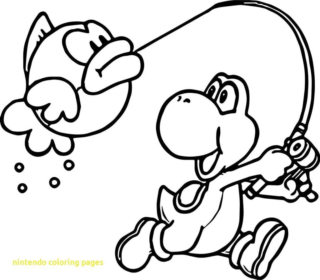 1024x897 Nintendo Coloring Pages With Coloring Page Yoshi Nintendo Catch