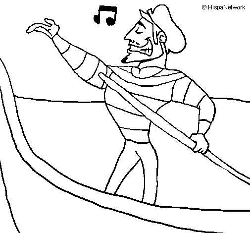 505x470 Italy Coloring Page