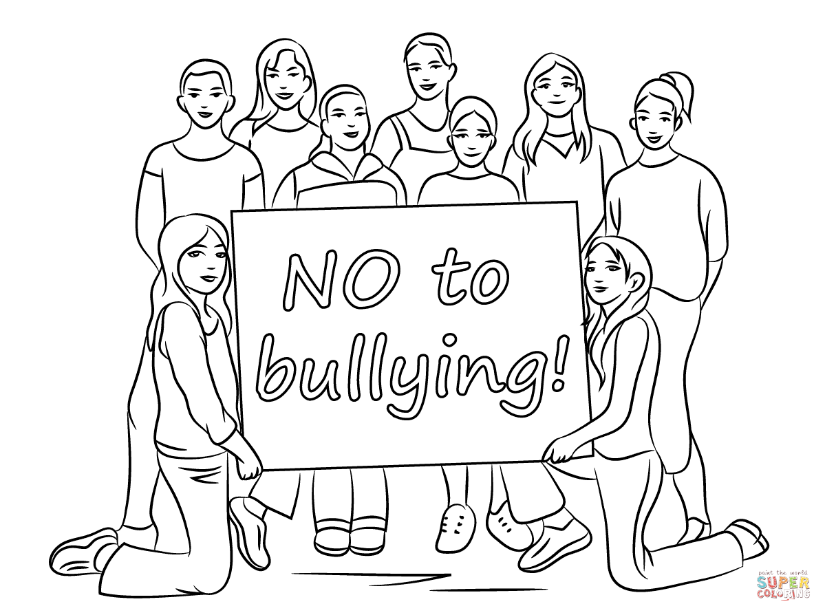 1199x894 Resultado De Imagem Para Desenhos Para Colorir Sobre Bullying