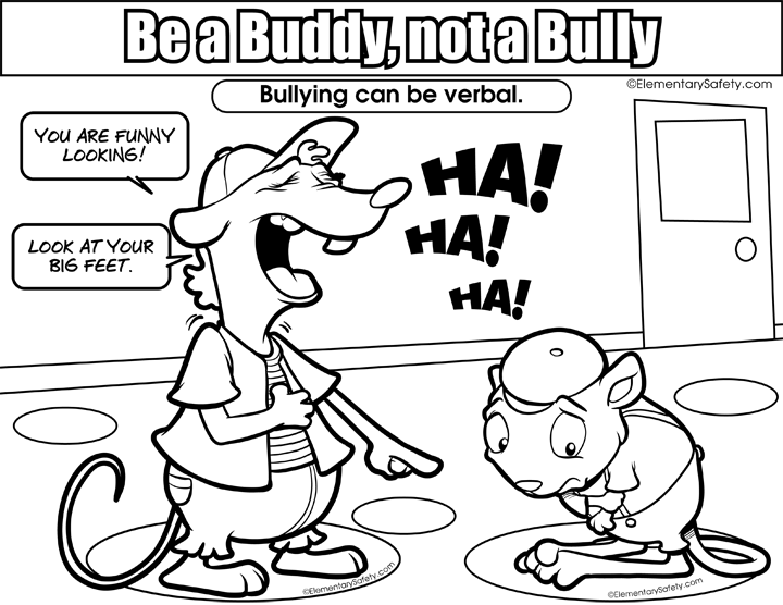 720x556 Bullying Coloring Pages
