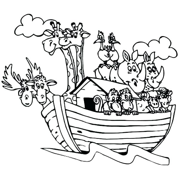 Noah Ark Coloring Page Or Ark Animals Coloring Page For Tiny Paint 600x600 Noah Ark Coloring Page Or Ark Animals Coloring Page For Tiny Paint