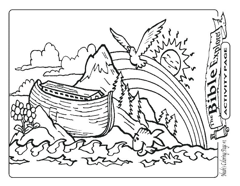 792x612 Ark Coloring Page Com Colouring Pages For Kids Noah Ark Coloring