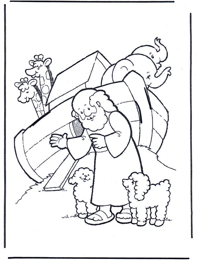 Noah Coloring Page at GetColorings.com | Free printable colorings pages