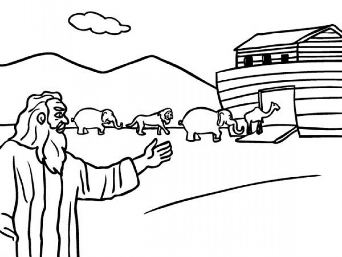 Noahs Ark Animal Coloring Pages at GetColorings.com | Free printable ...