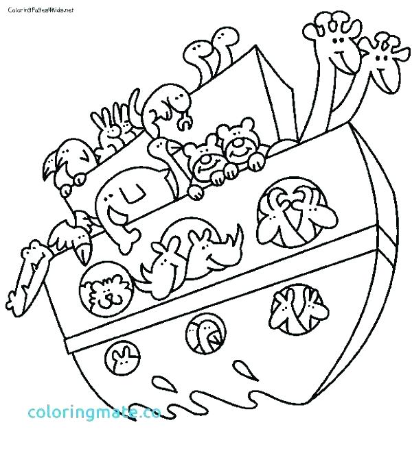 Noah And The Flood Coloring Pages at GetColorings.com | Free printable ...