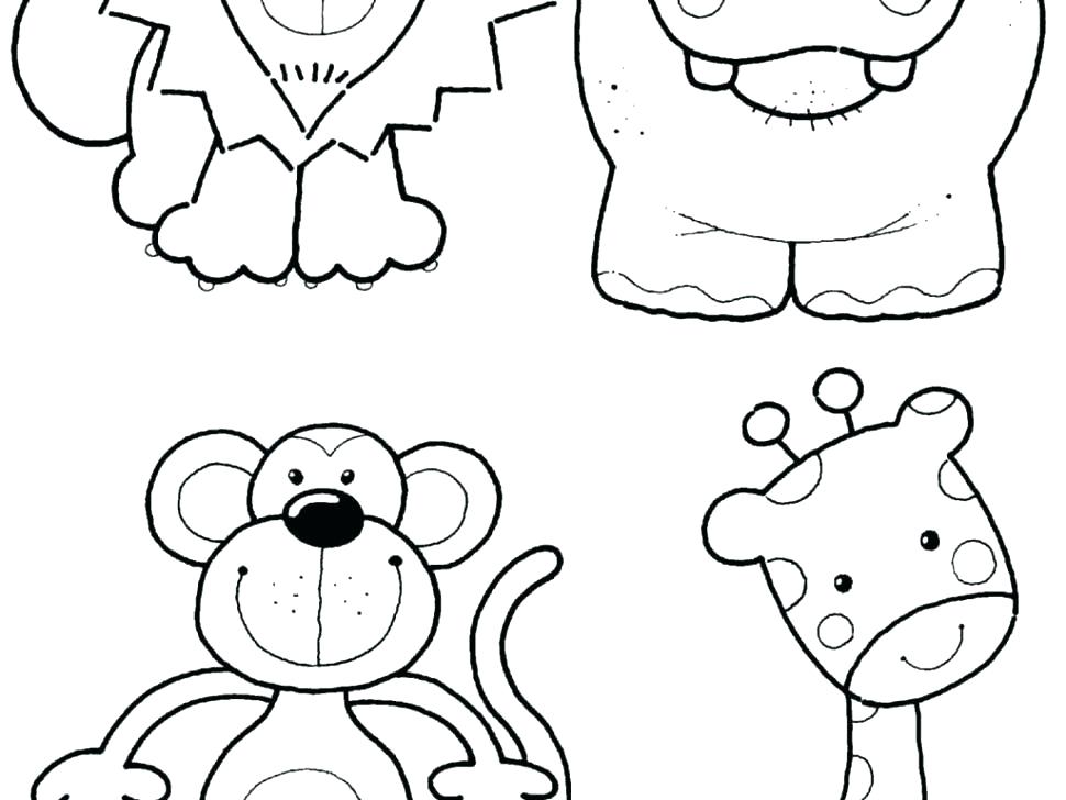 Zoo Animal Coloring Pages For Preschool Nocturnal Animals Coloring 970x728 Zoo Animal Coloring Pages For Preschool Nocturnal Animals Coloring