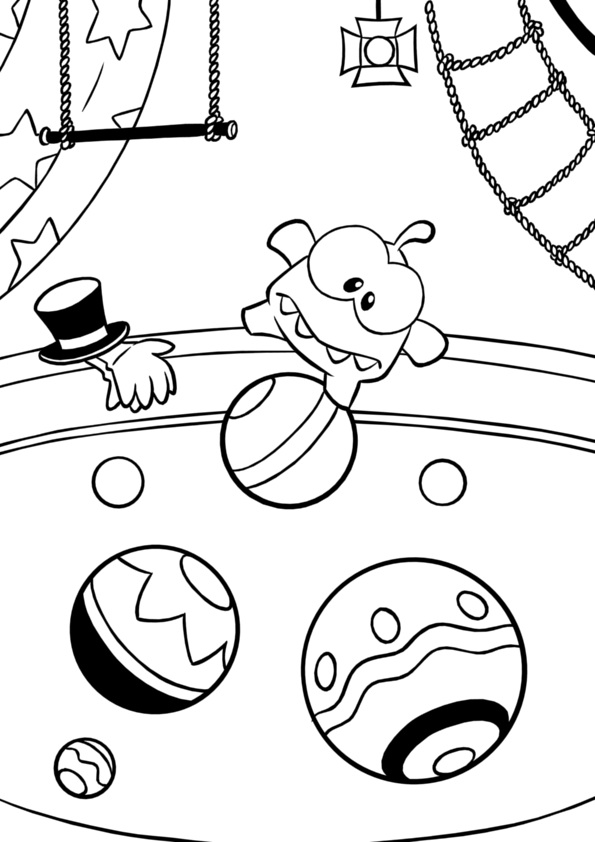 Om Nom Cut The Rope Coloring Pages Coloring Pages 595x842 Om Nom Cut The Rope Coloring Pages Coloring Pages