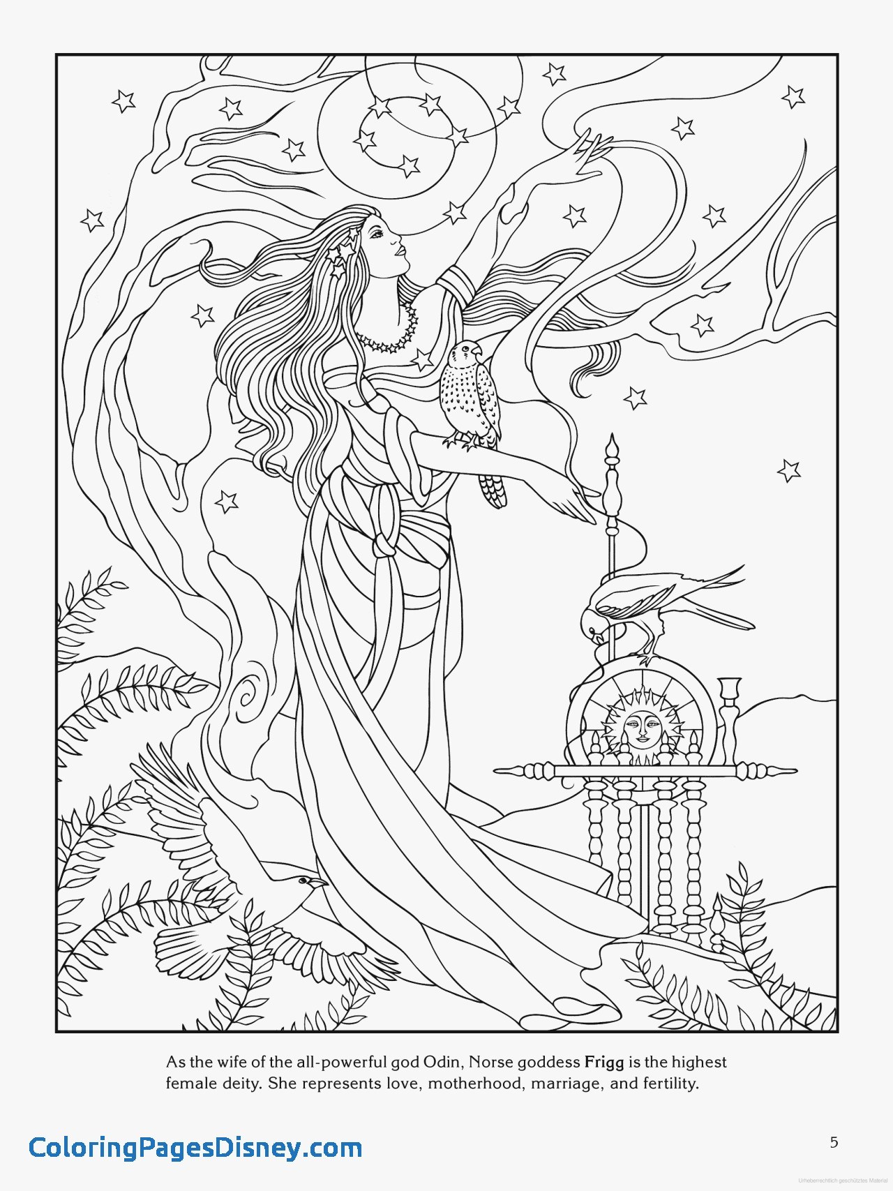 Mythology Adult Coloring Pages Coloring Pages