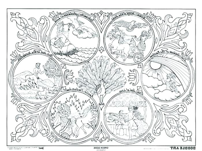 700x525 Mythology Coloring Pages Shippa.co