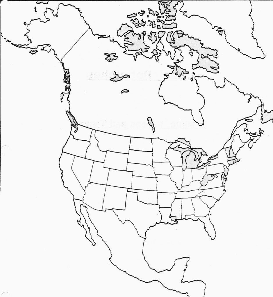 939x1024 North America Coloring Page