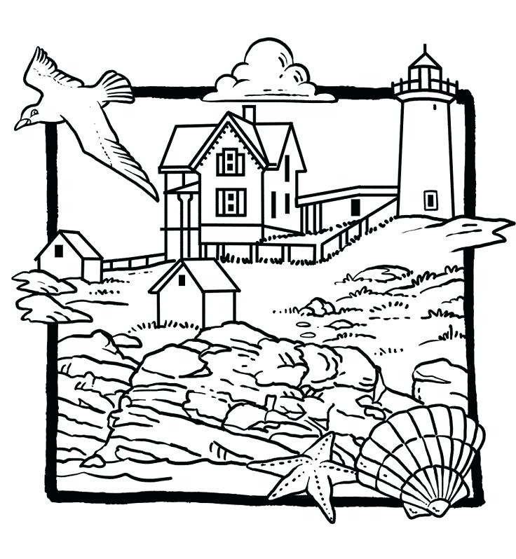 Lighthouse Coloring Pages Lighthouse Coloring Page Lighthouse 736x798 Lighthouse Coloring Pages Lighthouse Coloring Page Lighthouse