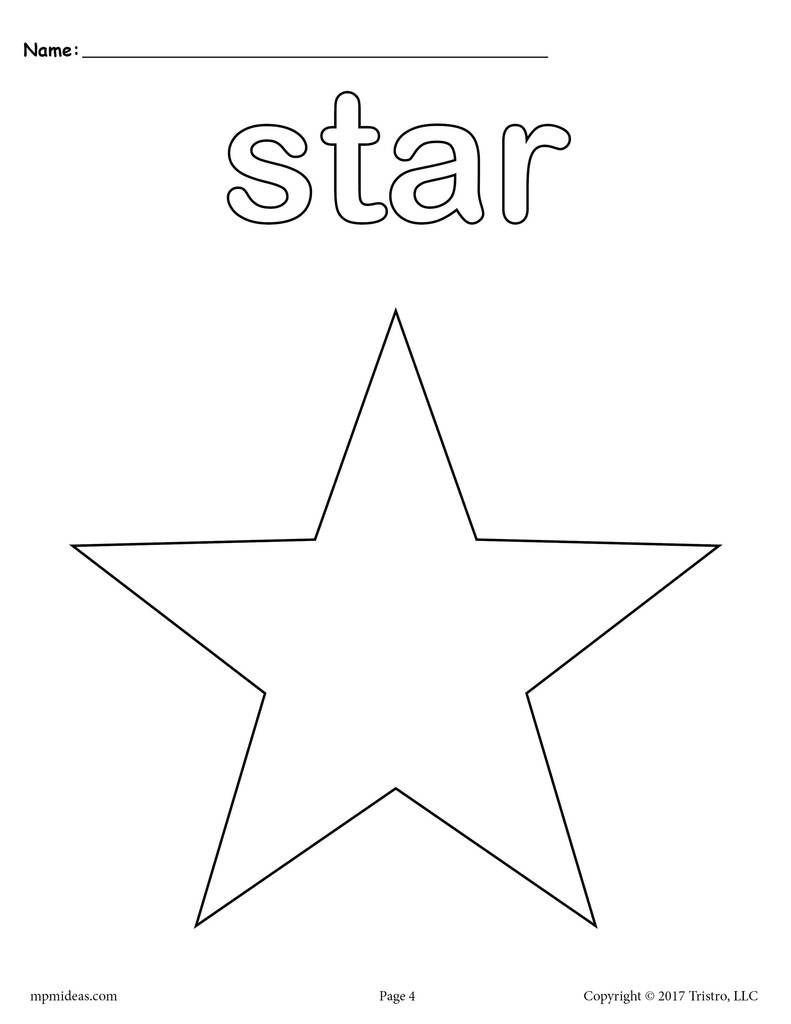 Free Star Coloring Page 791x1024 Free Star Coloring Page