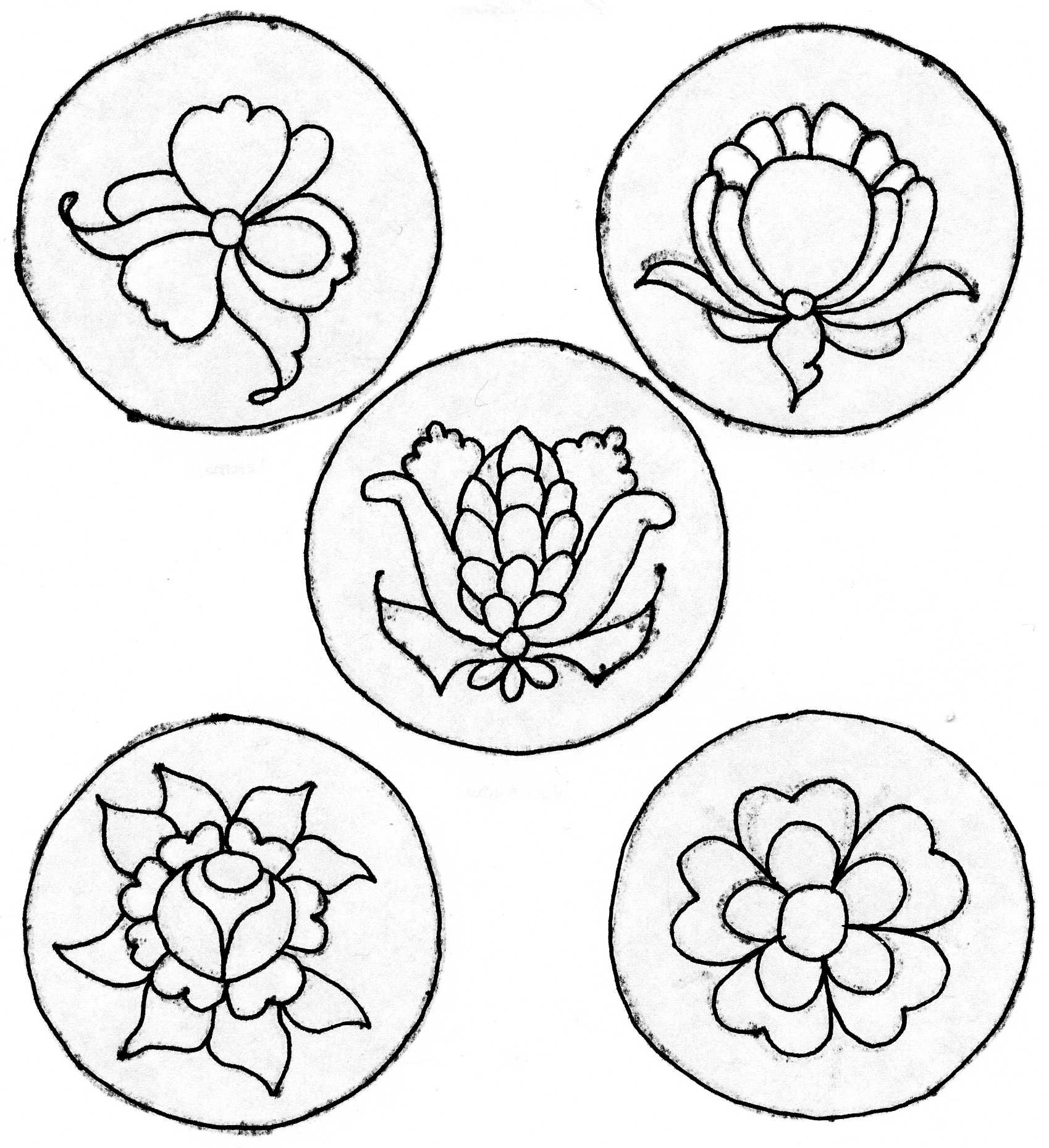 1698x1859 Rosmaling Coloring Pages Patterns, Embroidery And Embroidery Motifs