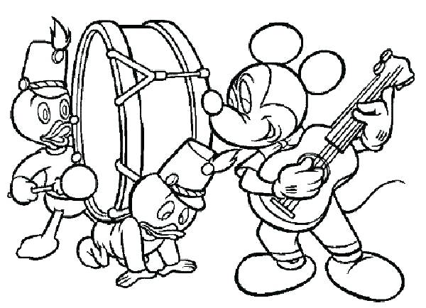600x434 Music Coloring Pages Free Printable Music Notes Coloring Pages