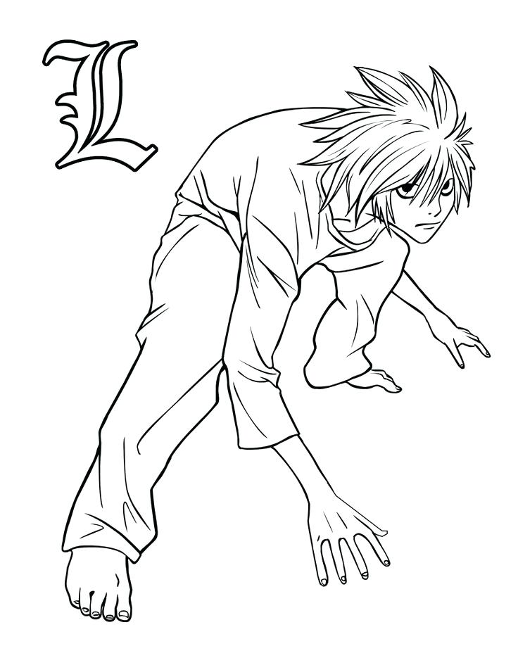 736x952 Death Note Coloring Pages Death Note Coloring Pages Best Images
