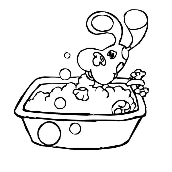 600x600 Blues Clues Notebook Coloring Page Color Bros