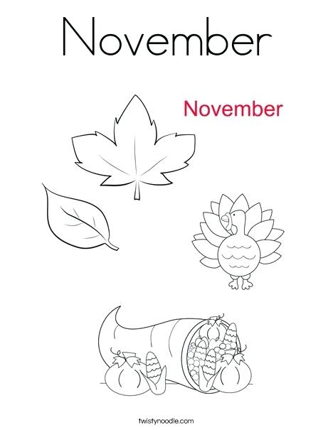 468x605 November Coloring Page Coloring Page November Coloring Pages