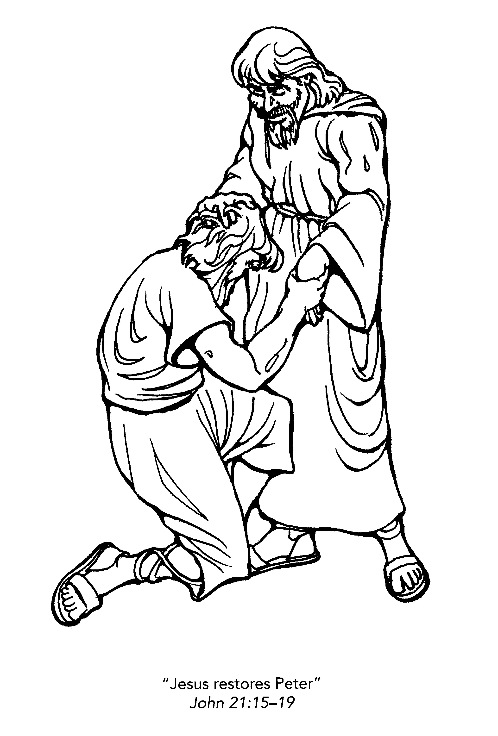 2071x3062 Free Christian Coloring Pages For Kids, Children, And Adults