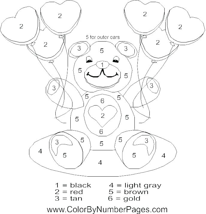 688x716 Number 6 Coloring Sheet