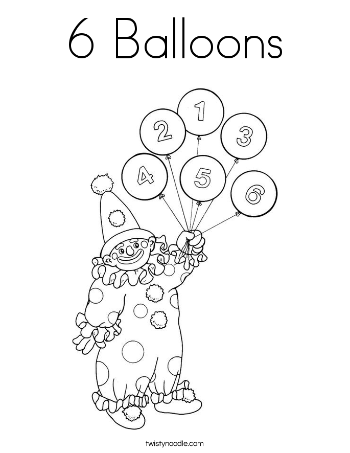 685x886 Number 6 Coloring Pages
