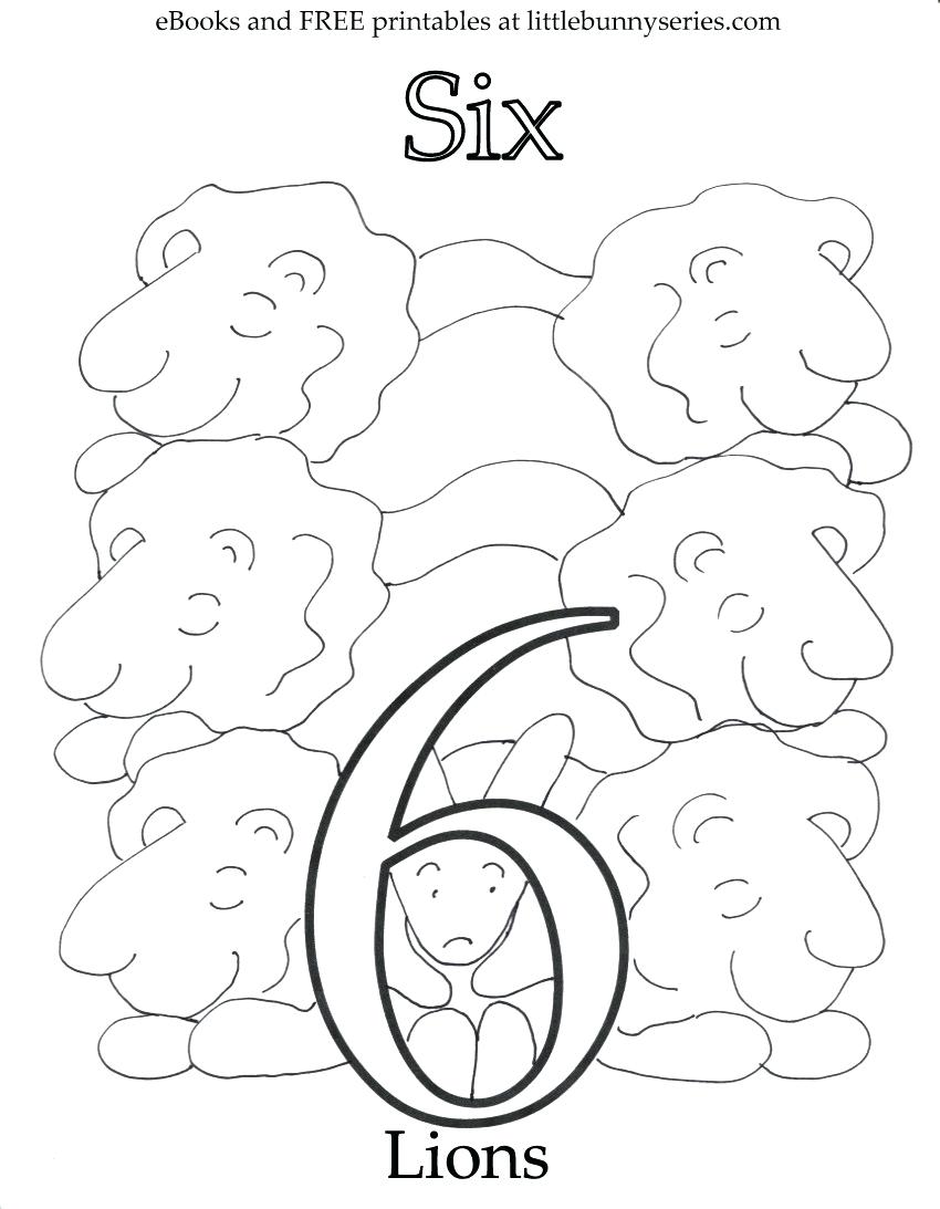 Number 6 Coloring Page at GetColorings.com | Free printable colorings ...