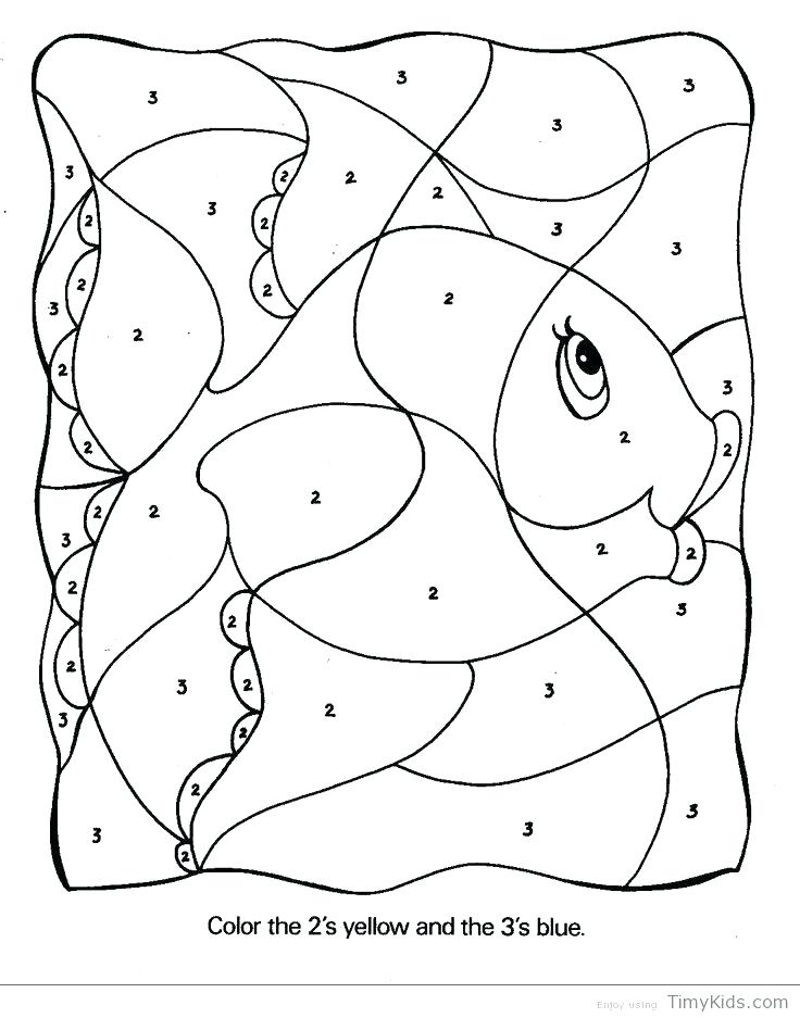 736x937 Coloring Pages Numbers Color By Numbers Coloring Pages Number