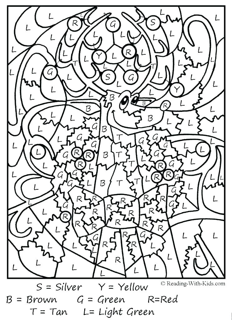 744x1024 Coloring Pages By Numbers Coloring Pages With Numbers Coloring