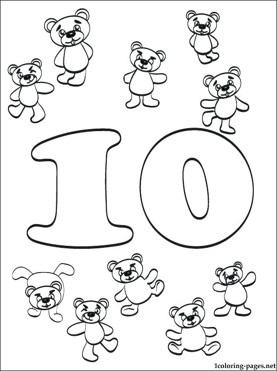 560x750 Number 1 Coloring Page Number 1 Coloring Page 1 10 Coloring Pages