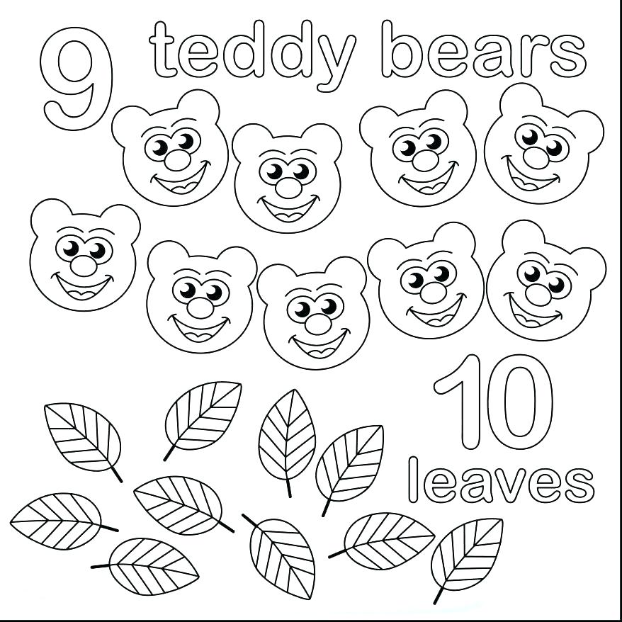 878x878 Number Coloring Pages 1 20 Coloring Pages With Numbers Also