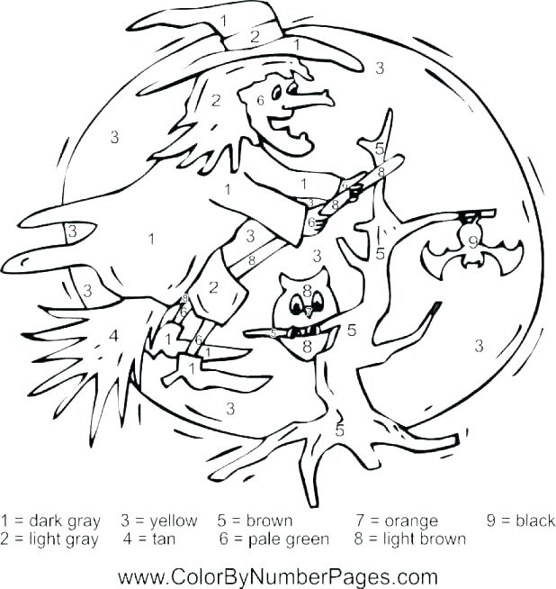 Printable Number Coloring Pages 618x654 Printable Number Coloring Pages