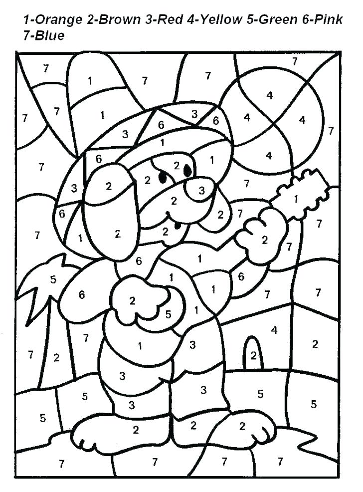 728x986 Coloring Number 6 Number 6 Coloring Sheet Color By Number Coloring