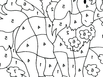440x330 Coloring Number Pages Coloring Pages Of Numbers Coloring Page