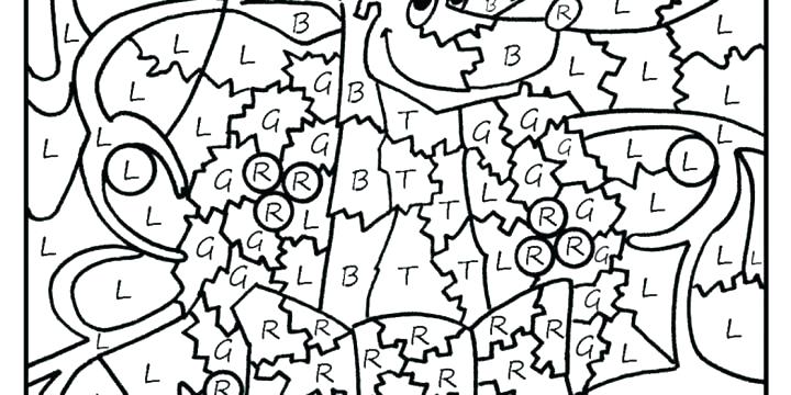 720x360 Coloring Number Sheets Summer Color By Number Coloring Sheets