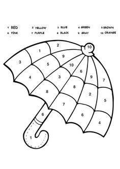 236x333 Color By Number Coloring Pages Simple Colors, Number And Printing