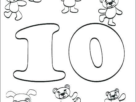 Number 1 Coloring Pages I Am Number One Coloring Page Number 1 10 440x330 Number 1 Coloring Pages I Am Number One Coloring Page Number 1 10