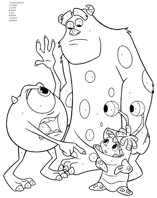 Number Coloring Pages 550x692 Number Coloring Pages