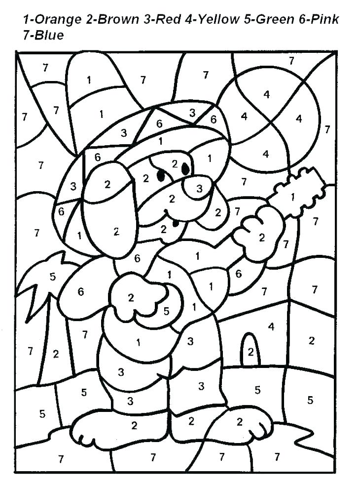 Color By Numbers Coloring Pages Color The Picture Best Color By 728x986 Color By Numbers Coloring Pages Color The Picture Best Color By