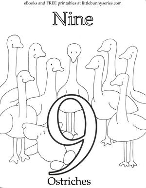 Number 9 Coloring Page Pdf Teaching Preschool And Kindergarten 300x387 Number 9 Coloring Page Pdf Teaching Preschool And Kindergarten