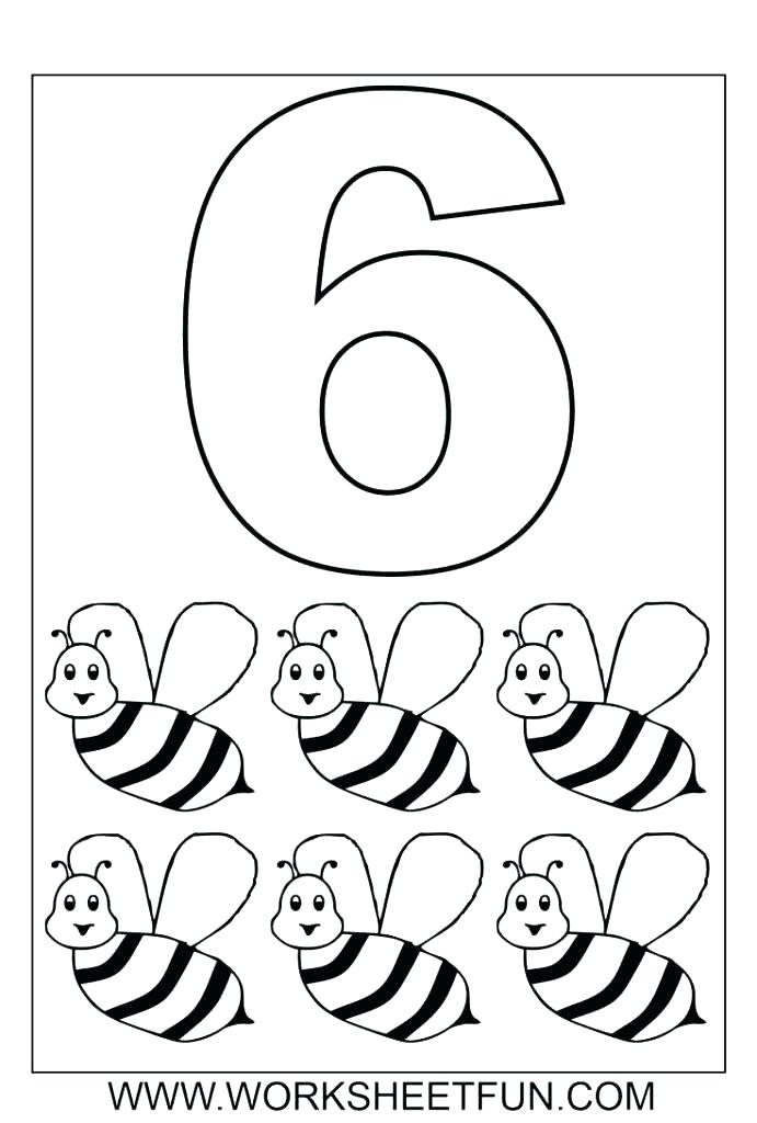 Coloring Pages Of Numbers Color Pages For Preschoolers Number 691x1024 Coloring Pages Of Numbers Color Pages For Preschoolers Number