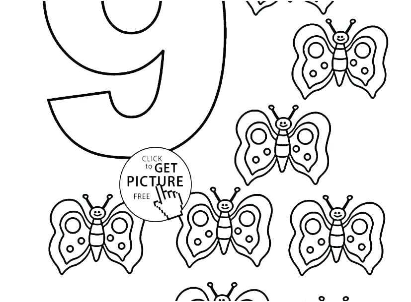 Numbers For Coloring Pages at GetColorings.com | Free printable ...