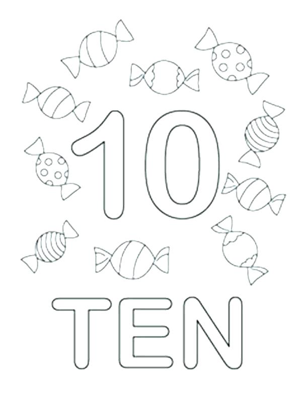 600x807 Numbers 1 10 Coloring Pages Coloring Numbers Best Number Coloring