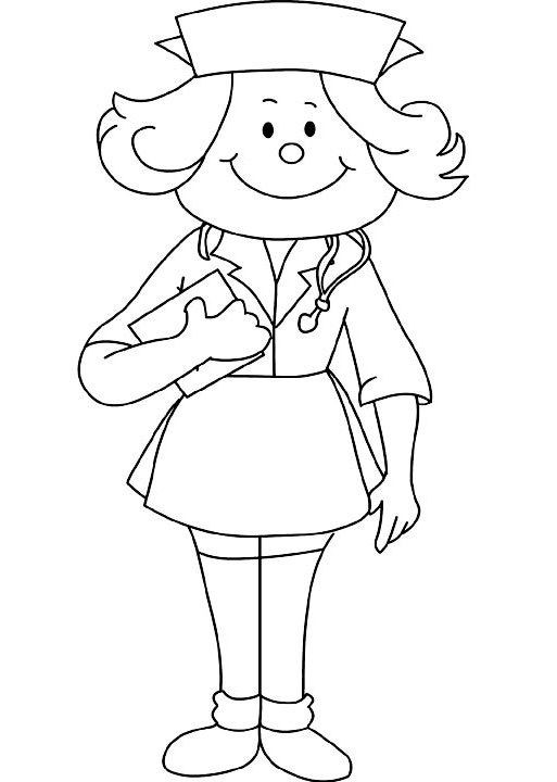 513x720 Nursing Coloring Page Free Coloring Pages