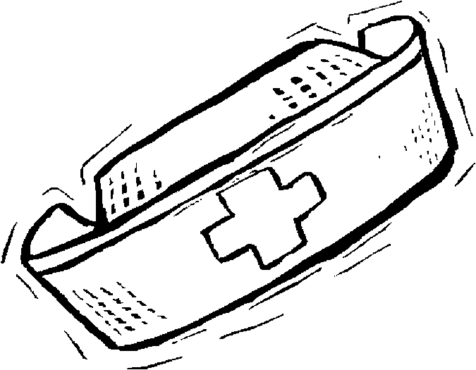 Nurse's Hat Coloring Page 675x525 Nurse's Hat Coloring Page