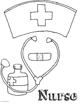 Hello Kitty Nurse Coloring Pages 288x367 Hello Kitty Nurse Coloring Pages