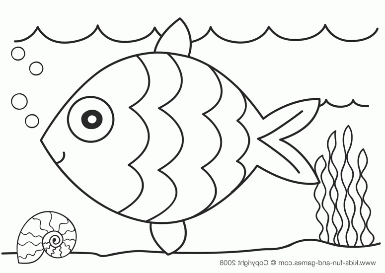 775x550 Kindergarten Coloring Page