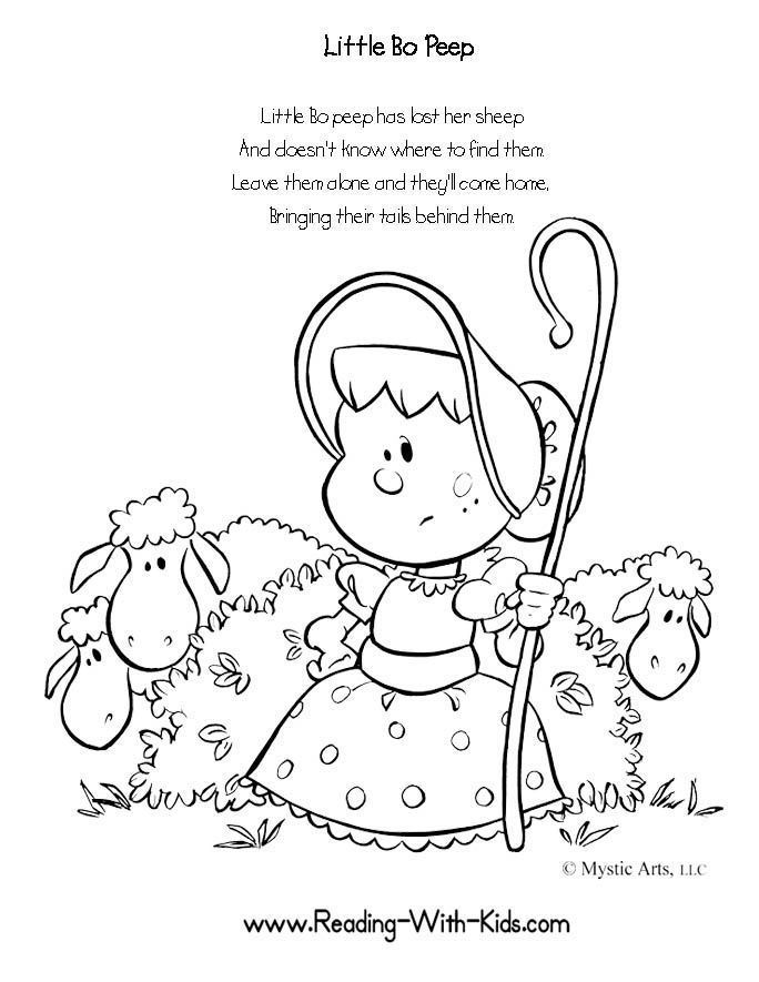 684x885 Nursery Rhyme Coloring Pages Homeschool Rhymes Within