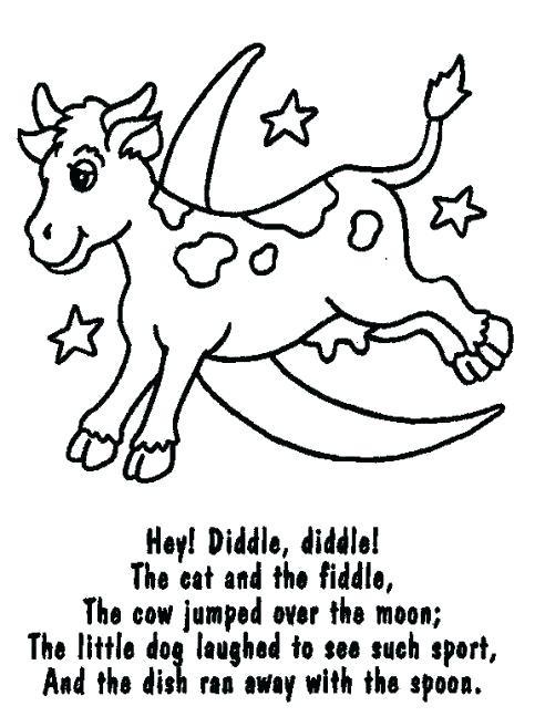 483x657 Baa Black Sheep Printable Coloring Page Nursery Rhymes Pages