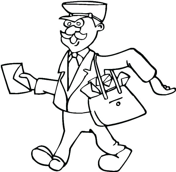 600x586 Job Coloring Pages Job Coloring Pages Coloring Book Jobs Job