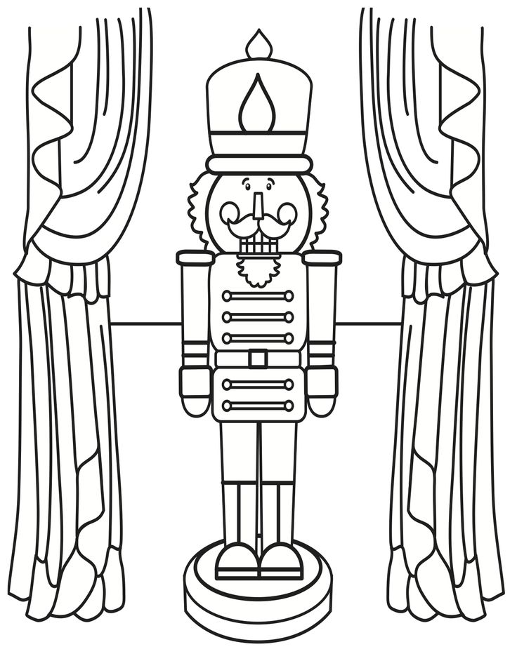 Nutcracker Ballet Coloring Pages